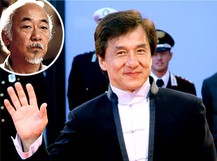 Jackie Chan, Pat Morita Jackie Chan, Pat Morita